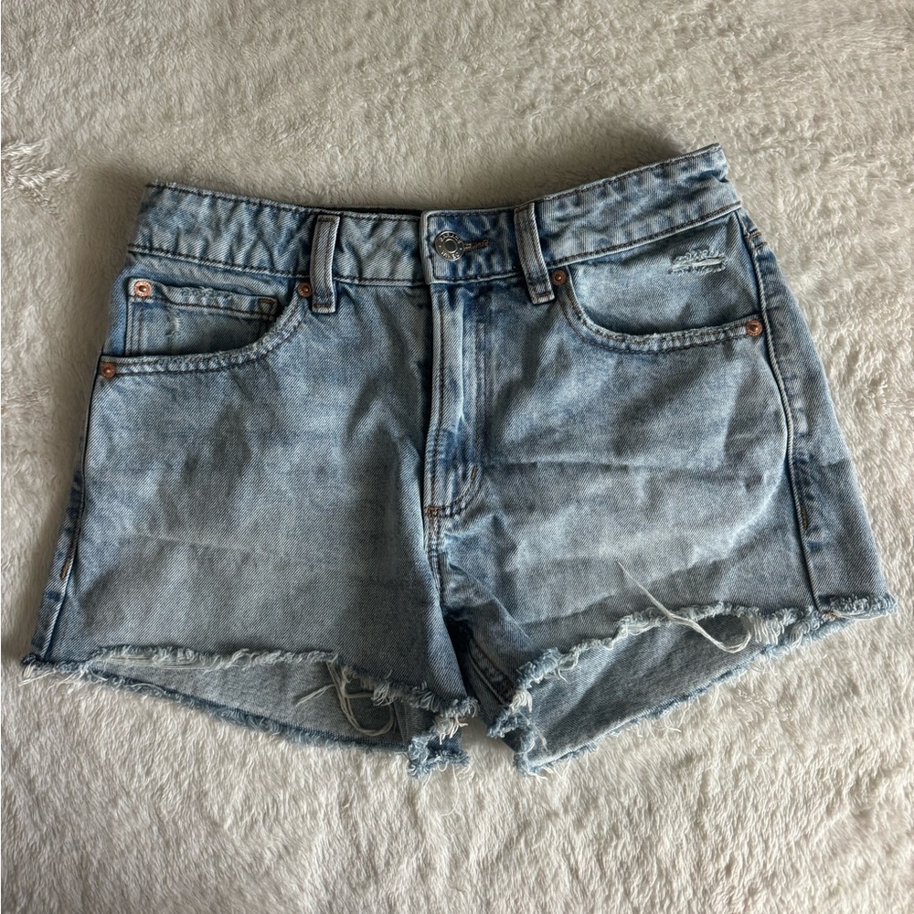 garage denim shorts size xs